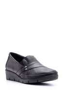 Women's Leather Wedge Heeled Shoes | Derimod Women's Leather Wedge Heeled Shoes | Derimod