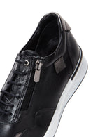 Kadın Siyah Deri Sneaker | Derimod Kadın Siyah Deri Sneaker | Derimod