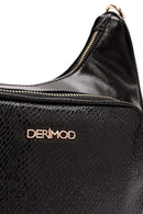 Woman Black Double-Strap Shoulder Bag | Derimod Woman Black Double-Strap Shoulder Bag | Derimod