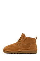 Male Tan Lace-up Suede Casual Boots | Derimod Male Tan Lace-up Suede Casual Boots | Derimod