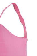 Women's Pink Long Strap Crocodile Patterned Shoulder Bag | Derimod Women's Pink Long Strap Crocodile Patterned Shoulder Bag | Derimod