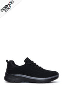 Derimod Zero Men's Black Lace-Up Thick Soled Sneaker | Derimod Derimod Zero Men's Black Lace-Up Thick Soled Sneaker | Derimod