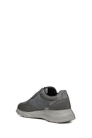 Geox Women's Grey Alleniee B Stone Detailed Sneaker | Derimod Geox Women's Grey Alleniee B Stone Detailed Sneaker | Derimod