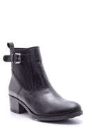 Women's Buckle Leather Boots | Derimod Women's Buckle Leather Boots | Derimod