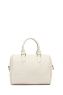 Women's White Long Strap Printed Shoulder Bag | Derimod Women's White Long Strap Printed Shoulder Bag | Derimod