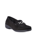 Buckle Suede Women's Loafer | Derimod Buckle Suede Women's Loafer | Derimod