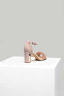 Women's Heeled Sandals with Tassels and Pearl Detail | Derimod Women's Heeled Sandals with Tassels and Pearl Detail | Derimod