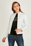 Janet Kadın Deri Ceket | Derimod Janet Kadın Deri Ceket | Derimod