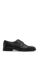 Men's Black Laced Leather Classic Shoes | Derimod Men's Black Laced Leather Classic Shoes | Derimod