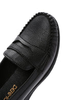 Kadın Siyah Dolgu Topuklu Loafer | Derimod Kadın Siyah Dolgu Topuklu Loafer | Derimod