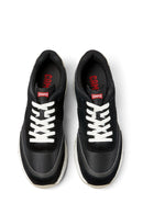 Camper Erkek Siyah Drift Deri Sneaker | Derimod Camper Erkek Siyah Drift Deri Sneaker | Derimod