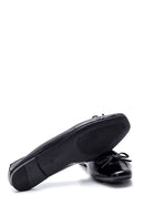 Women's Leather Bow Ballerina Ballet | Derimod Women's Leather Bow Ballerina Ballet | Derimod