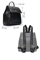 Woman Black Casual Backpack | Derimod Woman Black Casual Backpack | Derimod