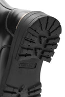 Harley Davidson Men's Black Thar Lace-Up Leather Combat Boots | Derimod Harley Davidson Men's Black Thar Lace-Up Leather Combat Boots | Derimod