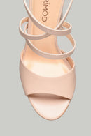 Women's Heeled Leather Sandals | Derimod Women's Heeled Leather Sandals | Derimod