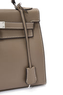 Kadın Vizon Uzun Askılı Kol Çantası | Derimod Kadın Vizon Uzun Askılı Kol Çantası | Derimod