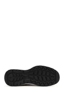 Men's Gray Lace-Up Nubuck Leather Sneaker | Derimod Men's Gray Lace-Up Nubuck Leather Sneaker | Derimod