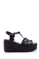 Women's Wedge Heel Sandals | Derimod Women's Wedge Heel Sandals | Derimod