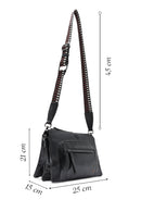 Women's Black Long Strap Crossbody Bag | Derimod Women's Black Long Strap Crossbody Bag | Derimod