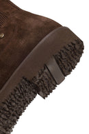 Male Brown Suede Casual Chelsea Boots | Derimod Male Brown Suede Casual Chelsea Boots | Derimod