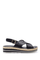 Women's Straw Detailed Sandals | Derimod Women's Straw Detailed Sandals | Derimod