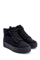 Women's Suede Fur Detailed Boots | Derimod Women's Suede Fur Detailed Boots | Derimod