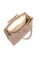 Kadın Vizon Uzun Askılı Klasik Kol Çantası | Derimod Kadın Vizon Uzun Askılı Klasik Kol Çantası | Derimod