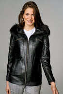 Dorothy Kadın Deri Ceket | Derimod Dorothy Kadın Deri Ceket | Derimod