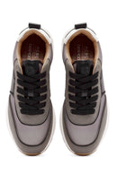 ACBC x Derimod Erkek Gri Bağcıklı Sneaker | Derimod ACBC x Derimod Erkek Gri Bağcıklı Sneaker | Derimod