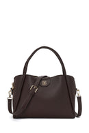 Woman Brown Long-Strap Shoulder Bag | Derimod Woman Brown Long-Strap Shoulder Bag | Derimod