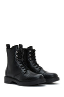Women's Black Zippered Boots | Derimod Women's Black Zippered Boots | Derimod