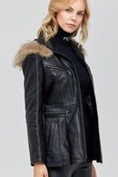 Haiti Kadın Deri Ceket | Derimod Haiti Kadın Deri Ceket | Derimod