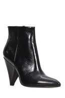 Women's Patent Leather Heeled Boots | Derimod Women's Patent Leather Heeled Boots | Derimod