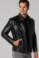 Navas Erkek Deri Ceket | Derimod Navas Erkek Deri Ceket | Derimod