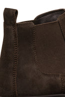 Geox Men's Brown U Spherica Ec1 Suede Leather Chelsea Boots | Derimod Geox Men's Brown U Spherica Ec1 Suede Leather Chelsea Boots | Derimod