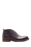 Men's Lace-up Leather Boots | Derimod Men's Lace-up Leather Boots | Derimod