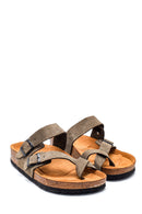 Men's Leather Slippers | Derimod Men's Leather Slippers | Derimod