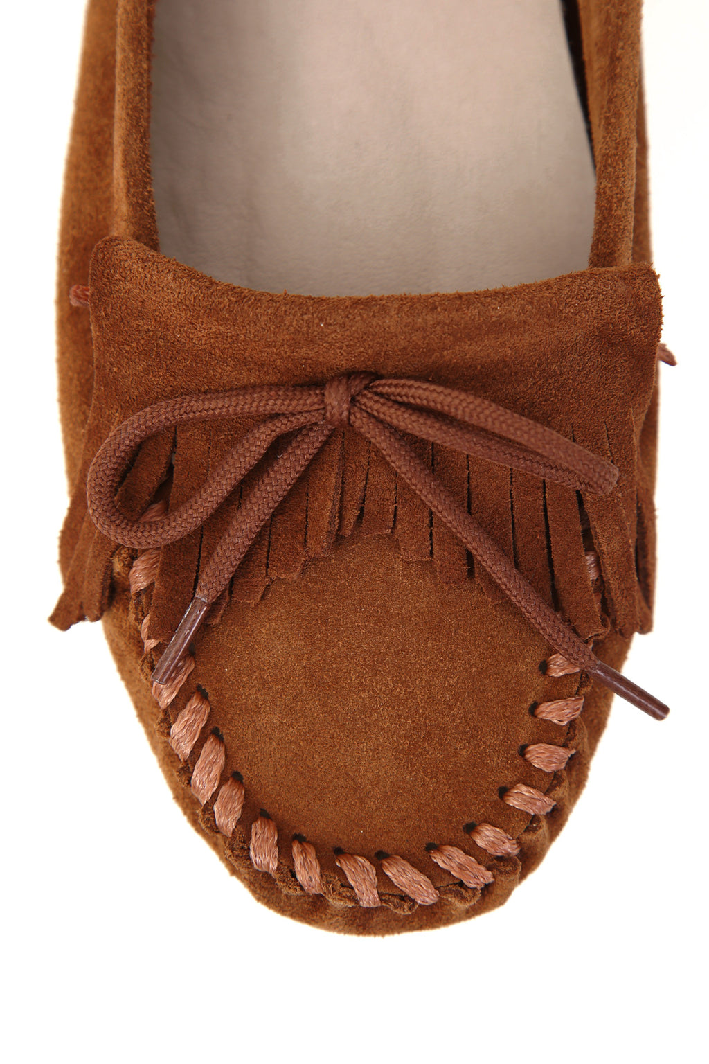 Süet Taba Kadın Deri Loafer