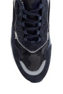 Men's Suede Detailed Leather Sneaker | Derimod Men's Suede Detailed Leather Sneaker | Derimod