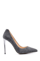 Women's Suede Leather Stiletto | Derimod Women's Suede Leather Stiletto | Derimod