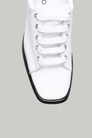 High-Sole Women's Leather Sports Shoes | Derimod High-Sole Women's Leather Sports Shoes | Derimod