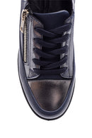 Kadın Fermuar Detaylı Deri Spor Ayakkabı | Derimod Kadın Fermuar Detaylı Deri Spor Ayakkabı | Derimod