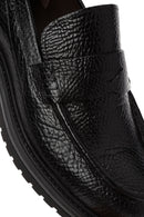 Erkek Siyah Deri Casual Loafer | Derimod Erkek Siyah Deri Casual Loafer | Derimod