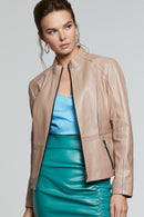 Riva Kadın Deri Ceket | Derimod Riva Kadın Deri Ceket | Derimod