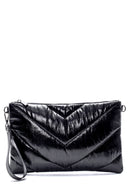 Women's Crinkled Patent Leather Portfolio | Derimod Women's Crinkled Patent Leather Portfolio | Derimod