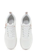 Skechers Women's Black Billion Lace-Up Zipper Detail Leather Sneaker | Derimod Skechers Women's Black Billion Lace-Up Zipper Detail Leather Sneaker | Derimod