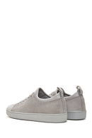 Erkek Gri Süet Deri Sneaker | Derimod Erkek Gri Süet Deri Sneaker | Derimod