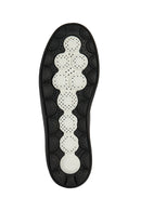 Geox Kadın Siyah Spherica Ecub-1 Bağcıklı Deri Sneaker | Derimod Geox Kadın Siyah Spherica Ecub-1 Bağcıklı Deri Sneaker | Derimod