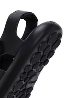 Camper Erkek Siyah Pelotas Flota Deri Sandalet | Derimod Camper Erkek Siyah Pelotas Flota Deri Sandalet | Derimod