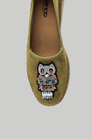 Baykuşlu Yeşil Kadın Espadril | Derimod Baykuşlu Yeşil Kadın Espadril | Derimod